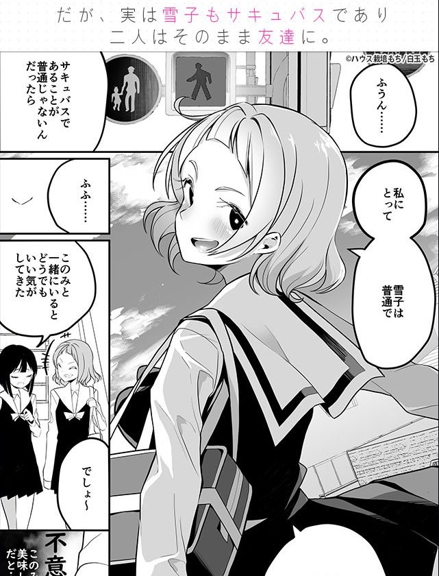 サキュバスの百合な話