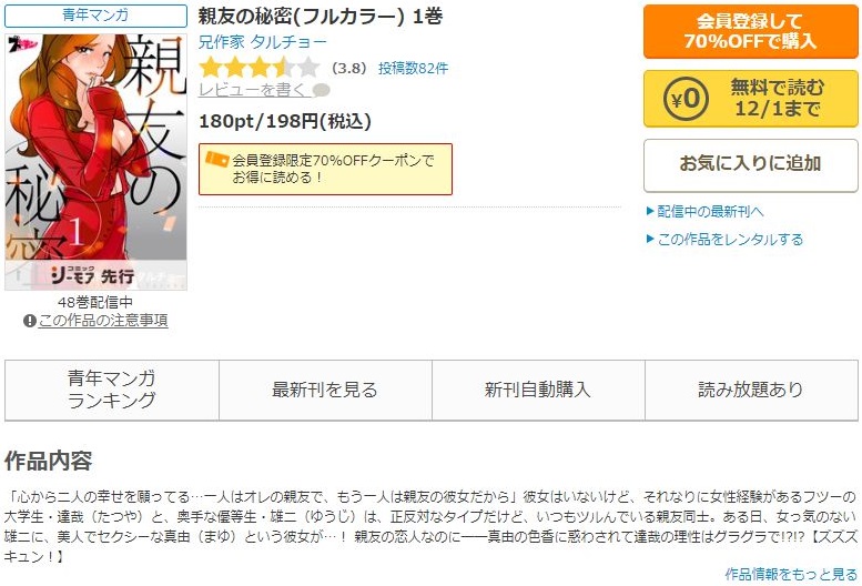 親友の秘密