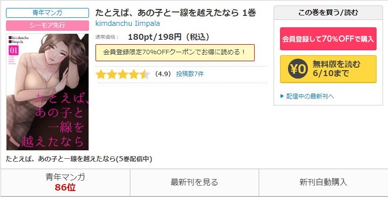 たとえば、あの子と一線を越えたなら