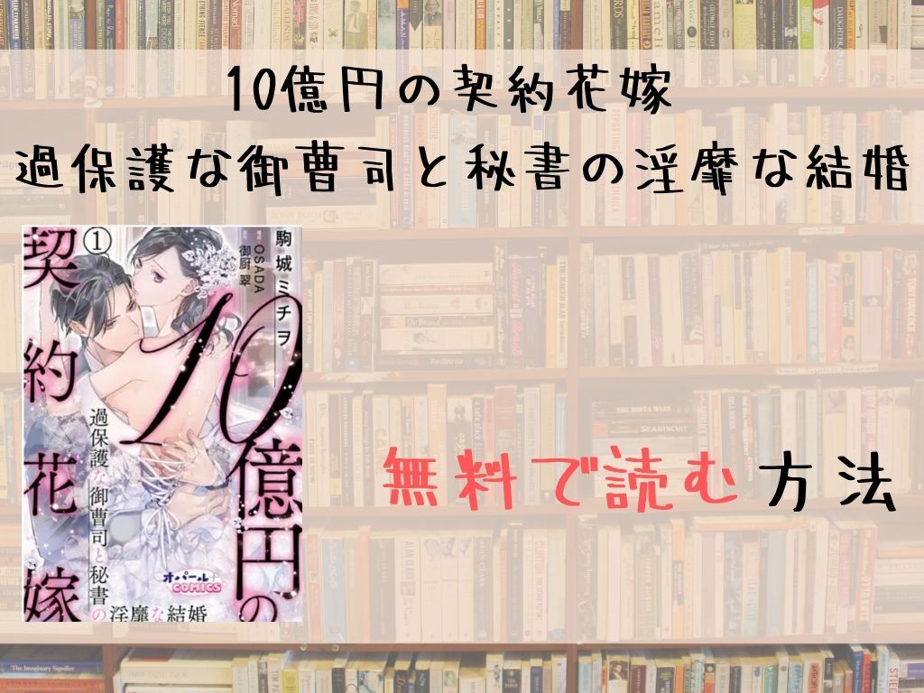 10億円の契約花嫁 過保護な御曹司と秘書の淫靡な結婚