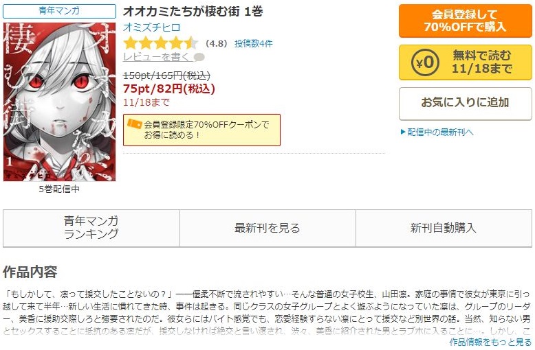 オオカミたちが棲む街
