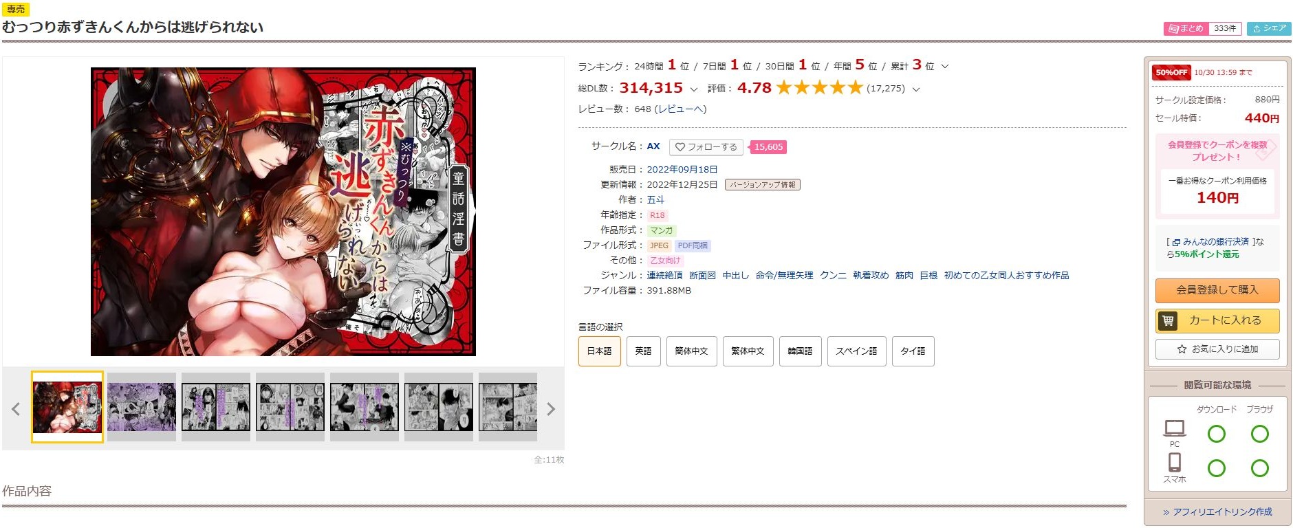 むっつり赤ずきんくんからは逃げられない