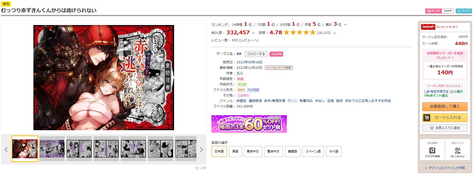 むっつり赤ずきんくんからは逃げられない
