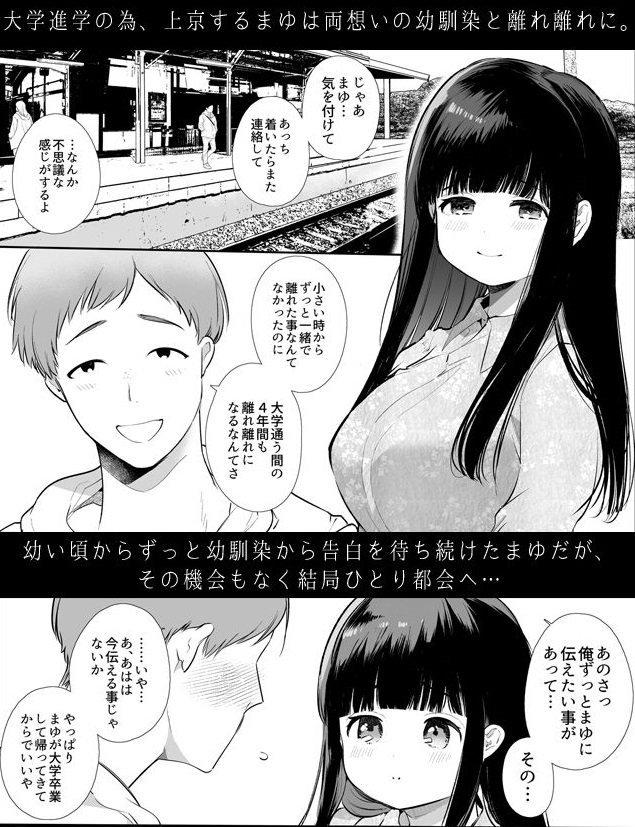 まゆちゃんNTR～大学進学の為上京した彼女が御曹司に捕まり溺愛されてしまった…～